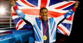 IOC RECOMMENDS BOXING FOR LA OLYMPICS 2028 (PHOTO – BRITISH BOXER ANTHONY JOSHUA WON GOLD AT THE LONDON 2012 OLYMPICS)