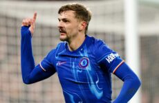 EUROPA CONFERENCE LEAGUE – CHELSEA VS COPENHAGEN – 13/03/2025  (PHOTO – KIERNAN DEWSBURY-HALL CELEBRATES)