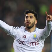 UEFA CHAMPIONS LEAGUE – ASTON VILLA VS CLUB BRUGGE – 04/03/2025  (PHOTO – ASENSIO CELEBRATES)