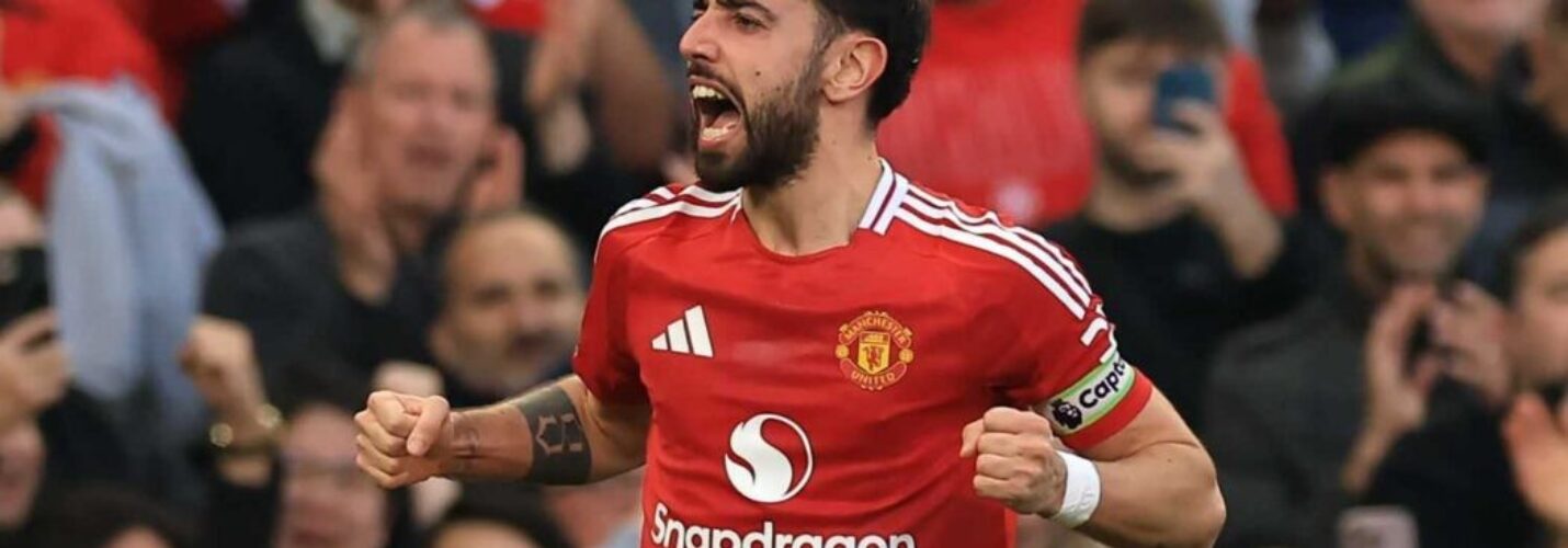 PREMIER LEAGUE : MATCHES FROM 09/03/2025  (PHOTO – BRUNO FERNANDES CELEBRATES)