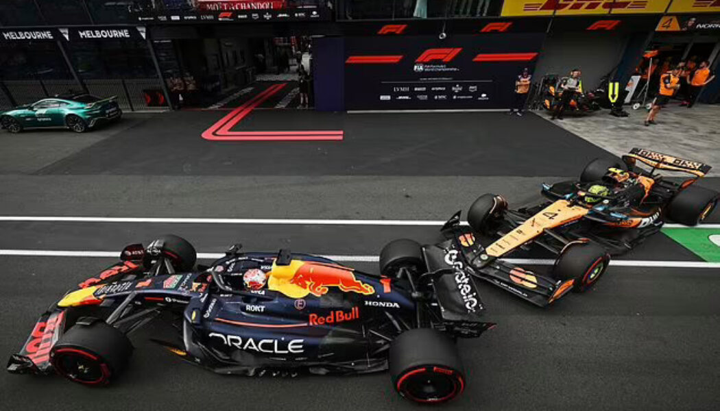 MELBOURNE GRAND PRIX QUALIFYING HIGHLIGHTS 2025  (PHOTO – MAX VERSTAPPEN AND LANDO NORRIS IN THE PITLANE)