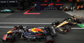 MELBOURNE GRAND PRIX QUALIFYING HIGHLIGHTS 2025  (PHOTO – MAX VERSTAPPEN AND LANDO NORRIS IN THE PITLANE)