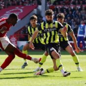 PREMIER LEAGUE :  NOTTINGHAM FOREST VS MAN CITY – 08/03/2025  (PHOTO – HUDSON-ODOI SCORES FOR FOREST)