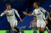 UEFA CONFERENCE LEAGUE : CHELSEA VS LEGIA WARSAW – 17/04/2025  (PHOTO – STEVE KAPUADI CELEBRATES)