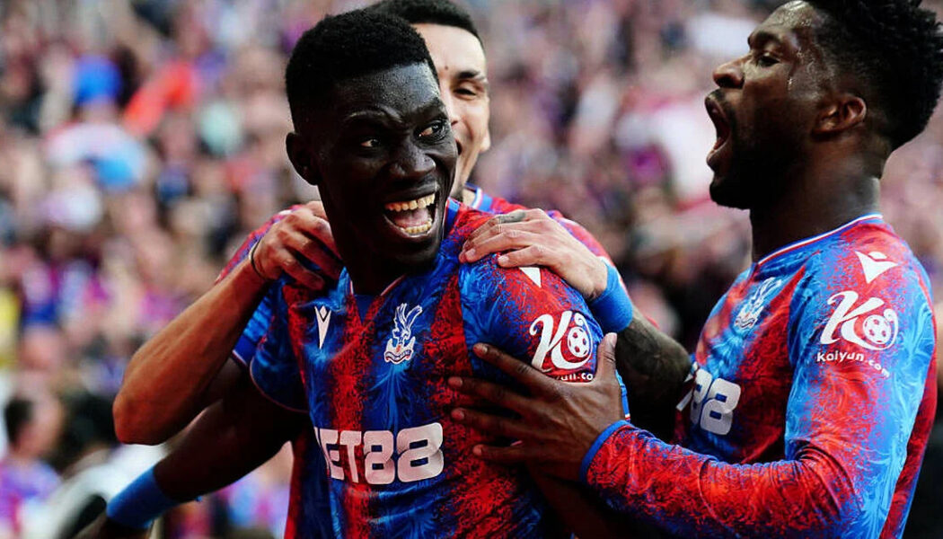 FA CUP SEMI-FINAL : CRYSTAL PALACE VS ASTON VILLA – 26/04/2025  (PHOTO – SARR AND CRYSTAL PALACE CELEBRATE)