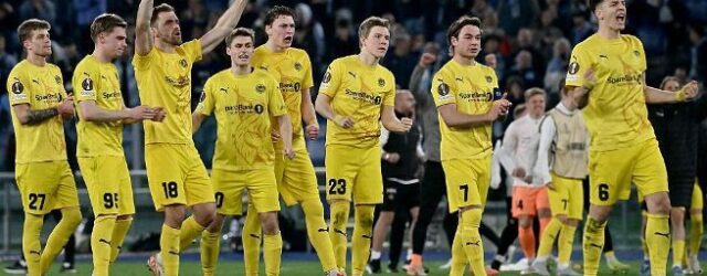UEFA EUROPA LEAGUE : THURSDAY – 17/04/2025  (PHOTO – BODO/GLIMT CELEBRATE)