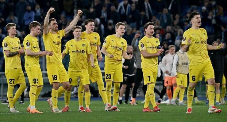 UEFA EUROPA LEAGUE : THURSDAY – 17/04/2025  (PHOTO – BODO/GLIMT CELEBRATE)