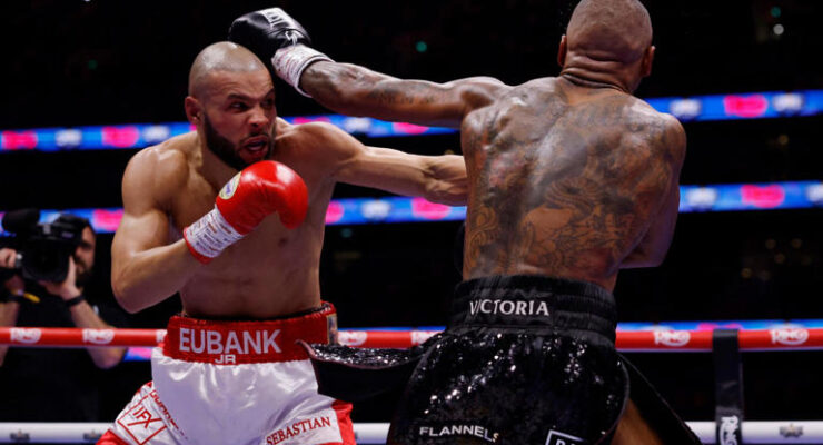 AS CHRIS EUBANK JR AND CONOR BENN FACE OFF TO FIGHT EACH OTHER AGAIN TONIGHT – LET’S TAKE A LOOK BACK AT THEIR LAST BOXING MATCH!