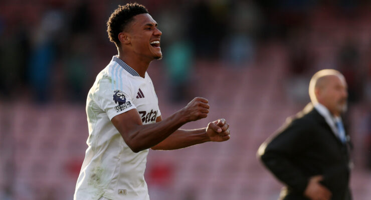 PREMIER LEAGUE : BOURNEMOUTH VS ASTON VILLA -10/05/2025  (PHOTO – WATKINS CELEBRATES)
