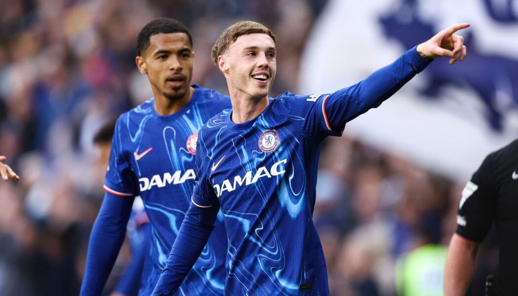 PREMIER LEAGUE : SUNDAY – 04/05/2025  (PHOTO – COLE PALMER CELEBRATES)