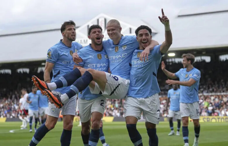 MAN CITY – PREMIER LEAGUE CHAMPIONS – FOUR IN A ROW….