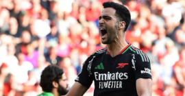 PREMIER LEAGUE : SUNDAY – 11/05/2025  (PHOTO – MERINO CELEBRATES)