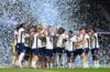 EUROPEAN UNDER 21 FINALS:  ENGLAND U21’s vs GERMANY U21’s – 27/06/2025 (PHOTO – ENGLAND LIFT THE TROPHY)