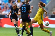 ENGLAND WOMEN VS JAMAICA WOMEN – INTERNATIONAL FRIENDLY – 29/06/2025  (PHOTO – GEORGIA STANWAY SCORES FOURTH GOAL FOR THE LIONESSES)