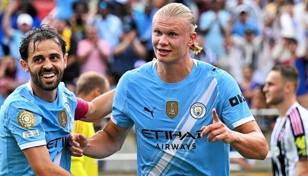 FIFA CLUB WORLD CUP 2025:  JUVENTUS VS MANCHESTER CITY 26/06/2025 – (PHOTO ERLING HAALAND AND BERNARDO SILVA CELEBRATE)