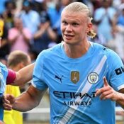 FIFA CLUB WORLD CUP 2025:  JUVENTUS VS MANCHESTER CITY 26/06/2025 – (PHOTO ERLING HAALAND AND BERNARDO SILVA CELEBRATE)