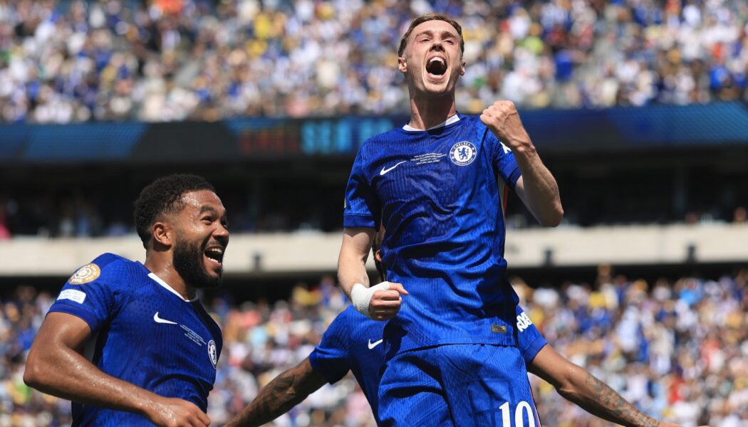 FIFA CLUB WORLD CUP FINAL : CHELSEA VS PARIS SAINT-GERMAIN – 13/07/2025 – (PHOTO – COLE PALMER CELEBRATES)