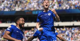 FIFA CLUB WORLD CUP FINAL : CHELSEA VS PARIS SAINT-GERMAIN – 13/07/2025 – (PHOTO – COLE PALMER CELEBRATES)