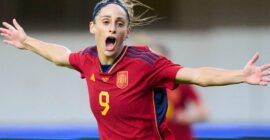 UEFA WOMEN’S EUROS 2025 : SPAIN WOMEN VS PORTUGAL WOMEN – 03/07/2025   (PHOTO – ESTHER GONZALEZ SCORES A BRACE FOR SPAIN)