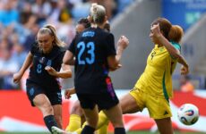 ENGLAND WOMEN VS JAMAICA WOMEN – INTERNATIONAL FRIENDLY – 29/06/2025  (PHOTO – GEORGIA STANWAY SCORES FOURTH GOAL FOR THE LIONESSES)