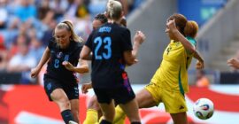 ENGLAND WOMEN VS JAMAICA WOMEN – INTERNATIONAL FRIENDLY – 29/06/2025  (PHOTO – GEORGIA STANWAY SCORES FOURTH GOAL FOR THE LIONESSES)