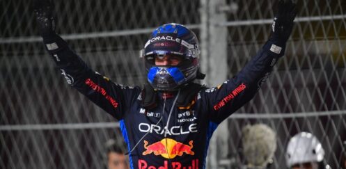 MAX VERSTAPPEN WINS FOURTH WORLD TITLE AT THE LAS VEGAS GRAND PRIX 2024 & GEORGE RUSSELL, LEWIS HAMILTON & CARLOS SAINZ COME 1ST, 2ND & 3RD IN THE RACE