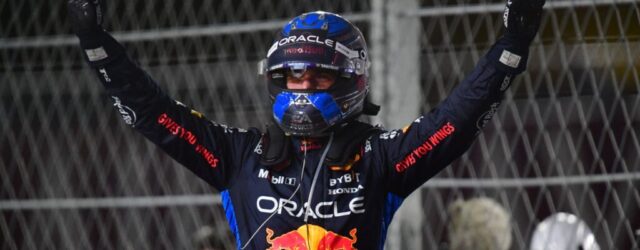 MAX VERSTAPPEN WINS FOURTH WORLD TITLE AT THE LAS VEGAS GRAND PRIX 2024 & GEORGE RUSSELL, LEWIS HAMILTON & CARLOS SAINZ COME 1ST, 2ND & 3RD IN THE RACE