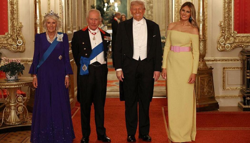 STAY TUNED FOR THE STATE BANQUET OF KING CHARLES, QUEEN CAMILLA, PRINCE WILLIAM AND PRINCESS CATHERINE, AND PRESIDENT TRUMP AND FIRST LADY MELANIA TRUMP, PLUS MANY OTHER DIGNITARIES