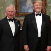 THE ROYAL FAMILY WELCOME PRESIDENT TRUMP AND FIRST LADY MELANIA TRUMP ON FIRST STATE VISIT