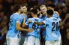 CHAMPIONS LEAGUE :  MAN CITY VS BORUSSIA DORTMUND – 05/11/2025 (PHOTO – MAN CITY CELEBRATE)