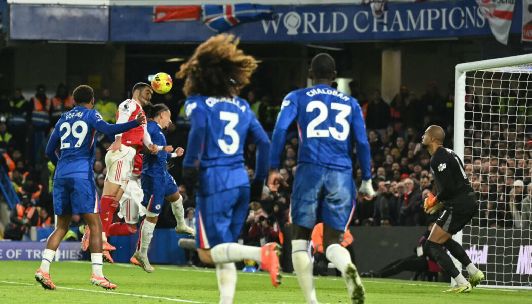 PREMIER LEAGUE : CHELSEA VS ARSENAL – 30/11/2025 (PHOTO – MIKEL MERINO EQUALISES FOR ARSENAL)