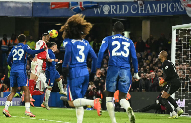 PREMIER LEAGUE : CHELSEA VS ARSENAL – 30/11/2025 (PHOTO – MIKEL MERINO EQUALISES FOR ARSENAL)