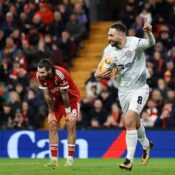 FA CUP : LIVERPOOL VS BARNSLEY – 12/01/2026  (PHOTO – ADAM PHILLIPS CELEBRATES)