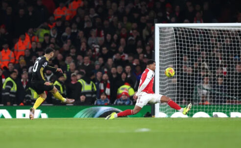 PREMIER LEAGUE : SUNDAY 25/01/2026 (PHOTO – MATHEUS CUNHA SCORES WINNING GOAL FOR MAN UNITED)