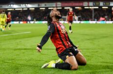 PREMIER LEAGUE MATCHES FROM 07/01/2026  (PHOTO – ANTOINE SEMENYO CELEBRATES SCORING LATE WINNER FOR BOURNEMOUTH)