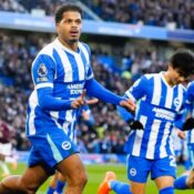 PREMIER LEAGUE :  BRIGHTON & HOVE ALBION VS BURNLEY – 03/01/2026  (PHOTO – GEORGINIO RUTTER CELEBRATES)