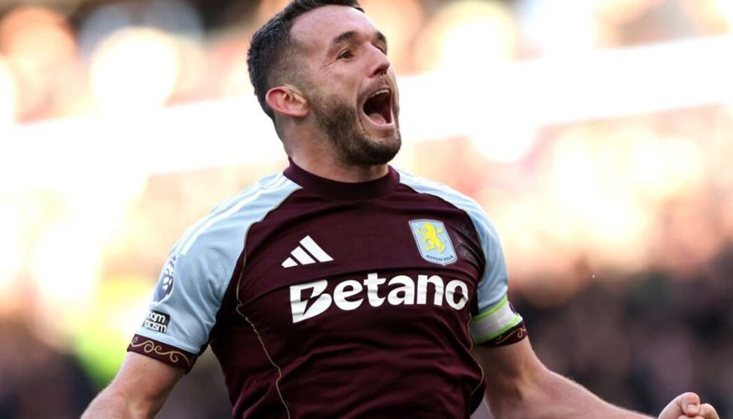 PREMIER LEAGUE : ASTON VILLA VS NOTTINGHAM FOREST – 03/01/2026  (PHOTO – JOHN MCGINN CELEBRATES)