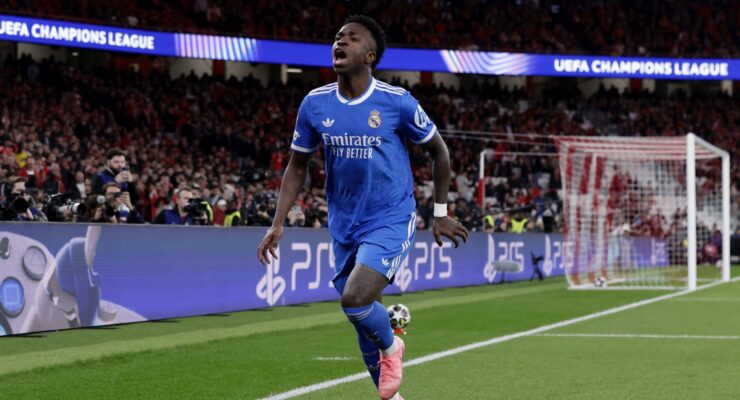 CHAMPIONS LEAGUE KNOCKOUT PLAY-OFFS : TUESDAY – 17/02/2026  (PHOTO – VINICIUS  JUNIOR)