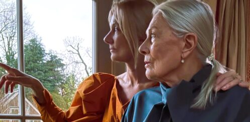 London Fashion Week – Roksanda AW 21  (Photo – Joely Richardson and Vanessa Redgrave)