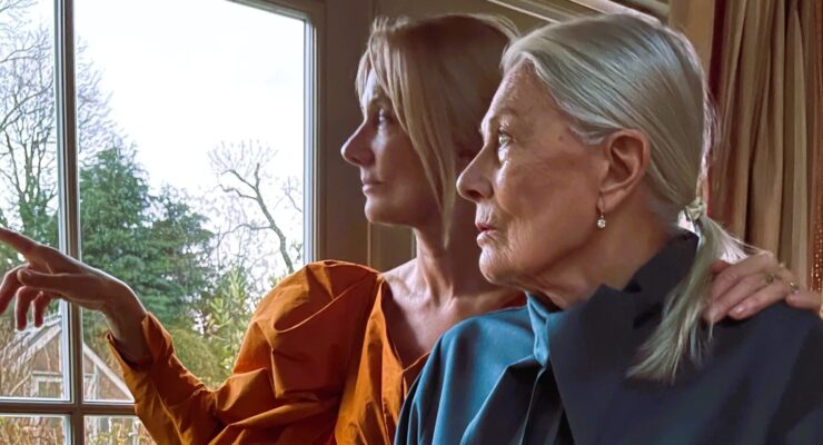 London Fashion Week – Roksanda AW 21  (Photo – Joely Richardson and Vanessa Redgrave)