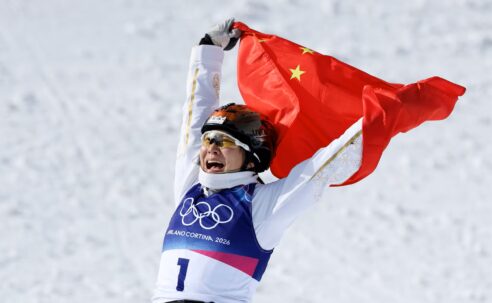 CHINA’S XU MENGTAO WINS BACK-TO-BACK OLYMPIC GOLD MEDALS IN “AERIAL” AT WINTER OLYMPICS