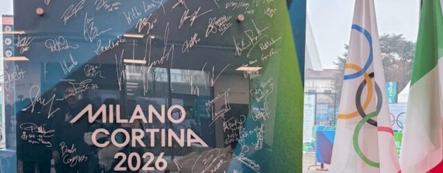 IOC PRESIDENT KIRSTY COVENTRY JOINS ATHLETES TO SIGN OLYMPIC TRUCE MURAL