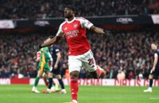 FA CUP FOURTH ROUND : SUNDAY – 15/02/2026  (PHOTO – NONI MADUEKE CELEBRATES)