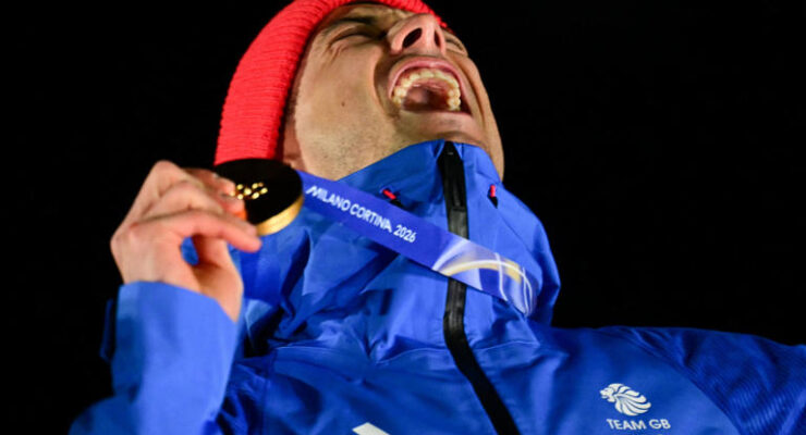 MATT WESTON WINS FIRST GOLD FOR GREAT BRITAIN IN SKELETON AT THE WINTER OLYMPICS 2026!