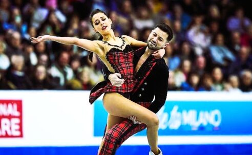 LILAH FEAR AND LEWIS GIBSON BRING THEIR OWN UNIQUE SENSE OF FUN TO THE ICE!