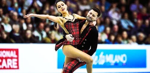 LILAH FEAR AND LEWIS GIBSON BRING THEIR OWN UNIQUE SENSE OF FUN TO THE ICE!