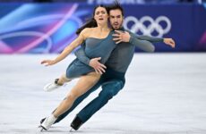 GUILLAUME CIZERON AND LAURENCE FOURNIER BEAUDRY CLAIM GOLD IN THE ICE DANCE FINAL ON 11/02/2026 AT THE WINTER OLYMPICS MILANO CORTINA 2026