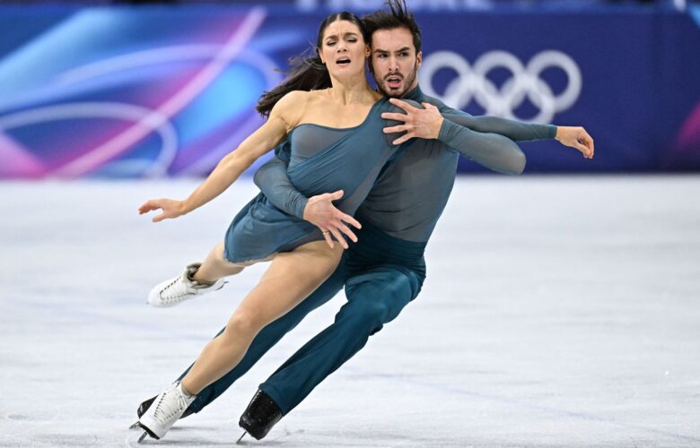 GUILLAUME CIZERON AND LAURENCE FOURNIER BEAUDRY CLAIM GOLD IN THE ICE DANCE FINAL ON 11/02/2026 AT THE WINTER OLYMPICS MILANO CORTINA 2026
