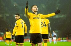 PREMIER LEAGUE : WOLVES VS ASTON VILLA – 27/02/2026  (PHOTO – JOAO GOMES CELEBRATES)