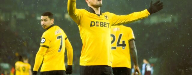PREMIER LEAGUE : WOLVES VS ASTON VILLA – 27/02/2026  (PHOTO – JOAO GOMES CELEBRATES)